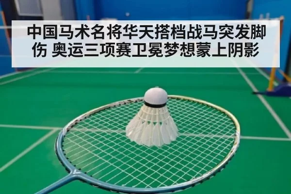 中国马术名将华天搭档战马突发脚伤 奥运三项赛卫冕梦想蒙上阴影